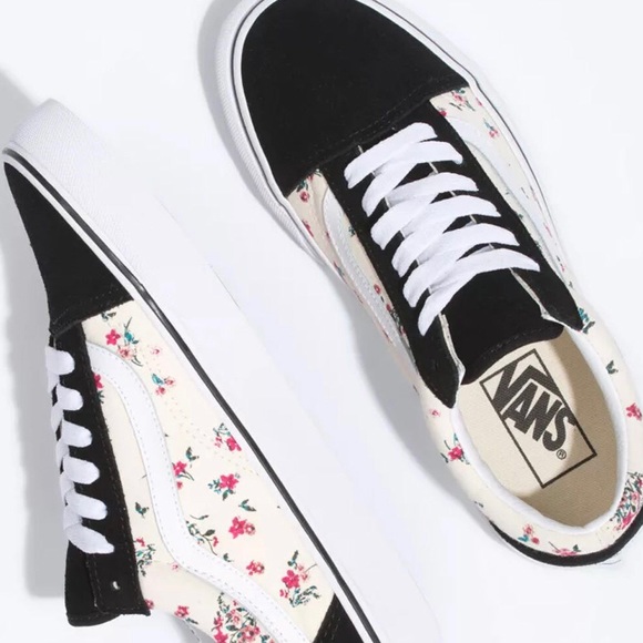 Vans Old Skool Floral Women’s Sneakers - Picture 9 of 10